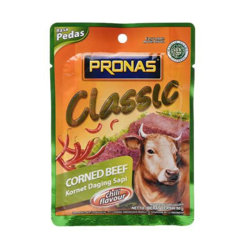 

Kornet Beef Pronas Classic 50g