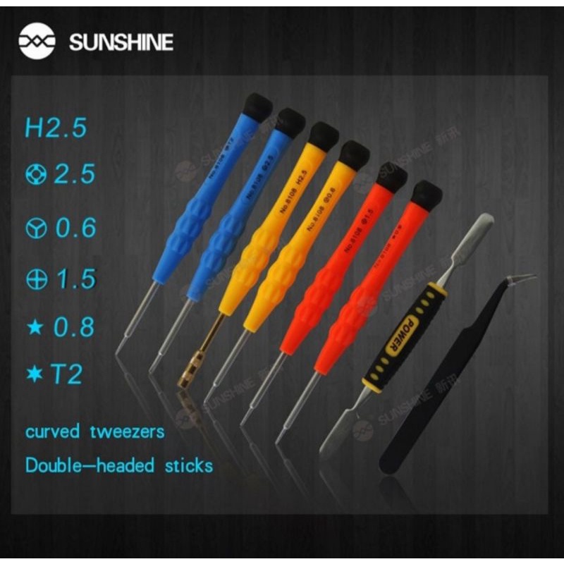 OBENG SET SS5111 SUNSHINE OBENG PEMBUKA HANDPHONE ALAT SERVICE