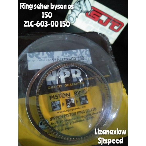 ring seher byson os 150 npr npp ring piston