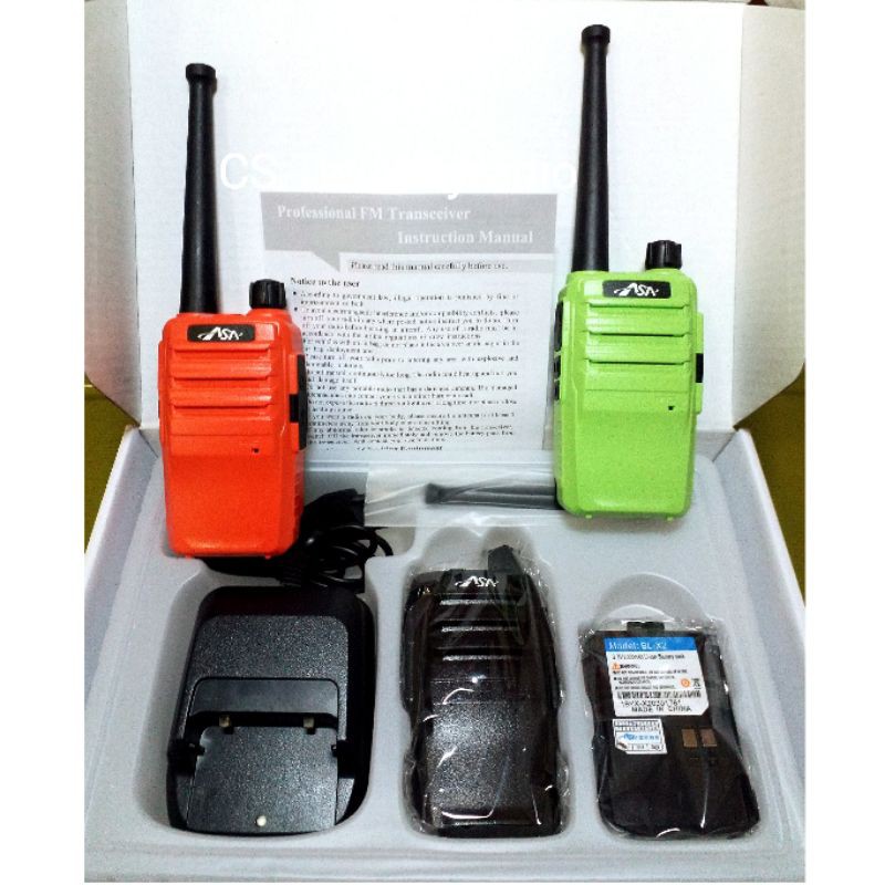 HT ASA YX-X2 / HANDY TALKY MINI ASA X2 / SINGLE BAND UHF 400-470Mhz / UHF400