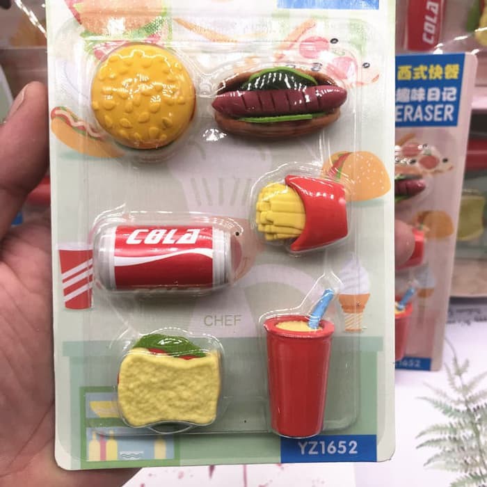 

Penghapus Unik / Eraser Edisi Makanan Imut