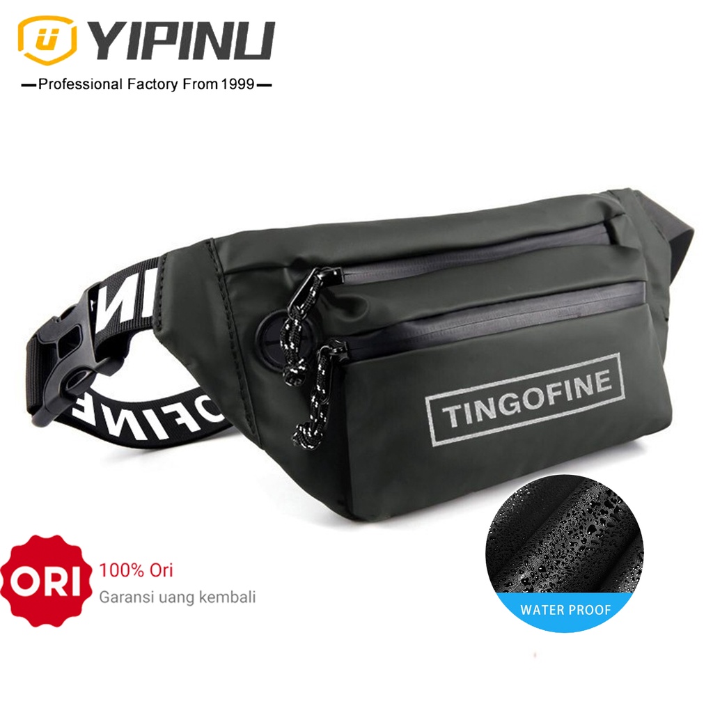 YIPINU YQM-AAA Tas Selempang Pria Wanita Waistbag Waterproof WATCHKITE WKOS