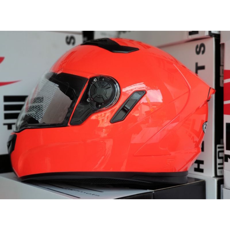 HELM ZEUS FULL FACE ORANGE ZEUS ZS813 NEON ORANGE ZS 813