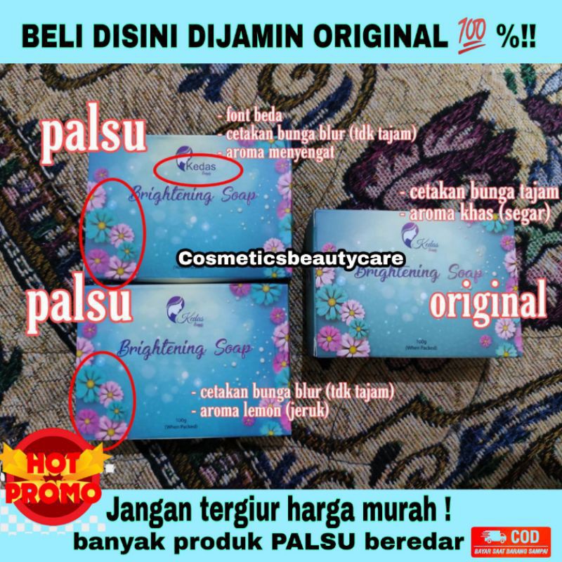 BODYSERUM GOLD JELLY DAN SABUN KEDAS BEAUTY ORIGINAL - BPOM-2