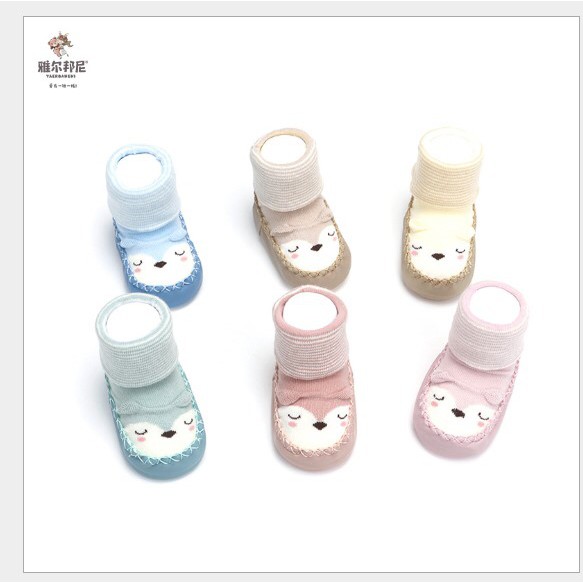 Sepatu Bayi Prewalker Kaos Kaki Anak Import | Baby Sock High Fox