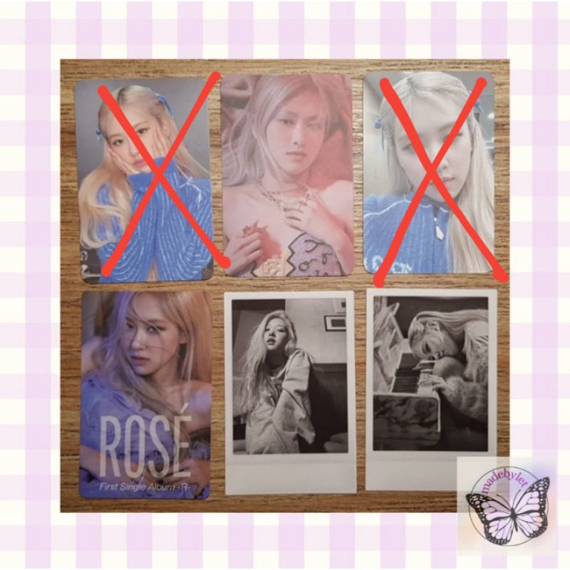 ROSE SOLO -R- ALBUM PC POLA & BENEFIT KTOWN4U & VIBE CARD