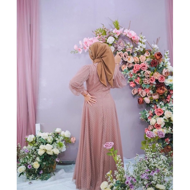 Dayana dress gamis - Open PO