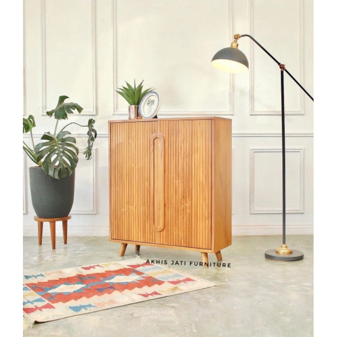 LEMARI CABINET kayu jati solid