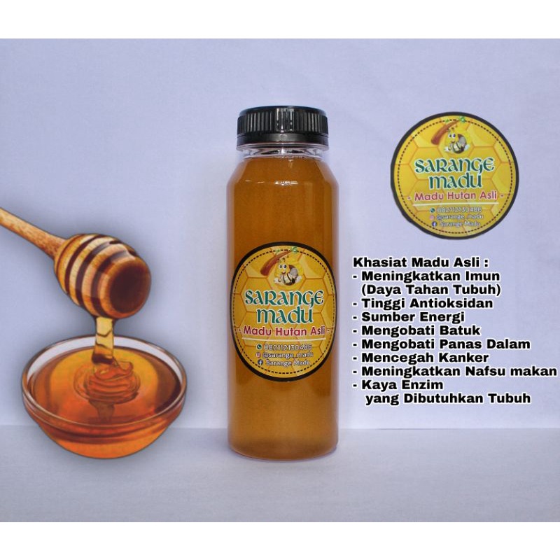 

madu hutan asli murni