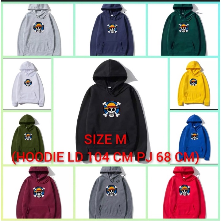 JOSJOLI_STORE/Sweater Hoodie Lambang Pirate/Atasan Pria Dewasa Lengan Panjang/M L XL XXL