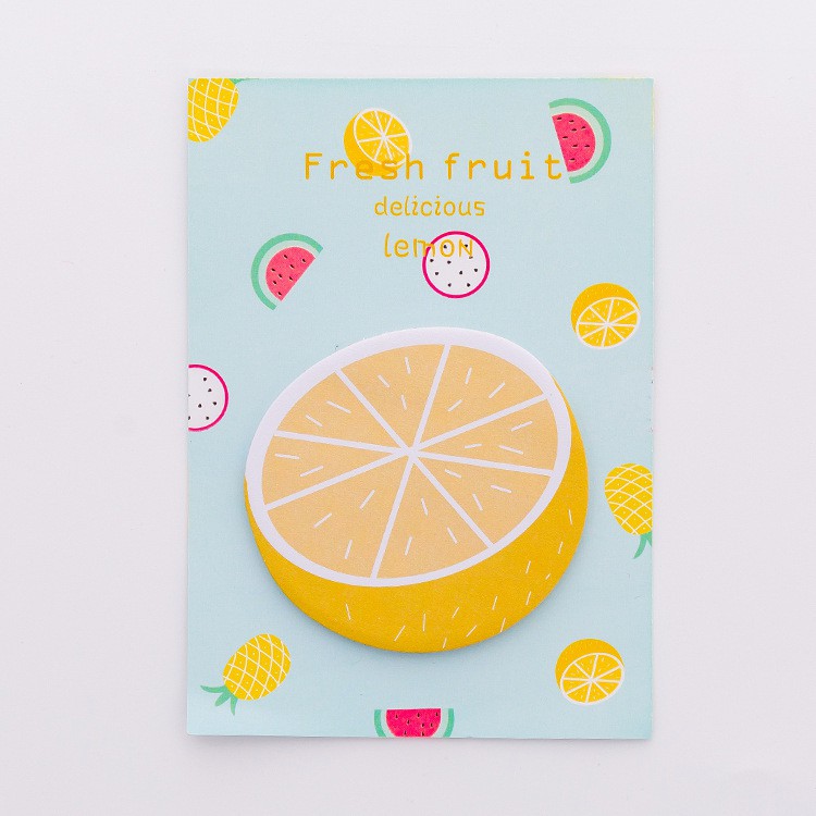 Sticky Note Fresh Fruit-Jeruk / Orange