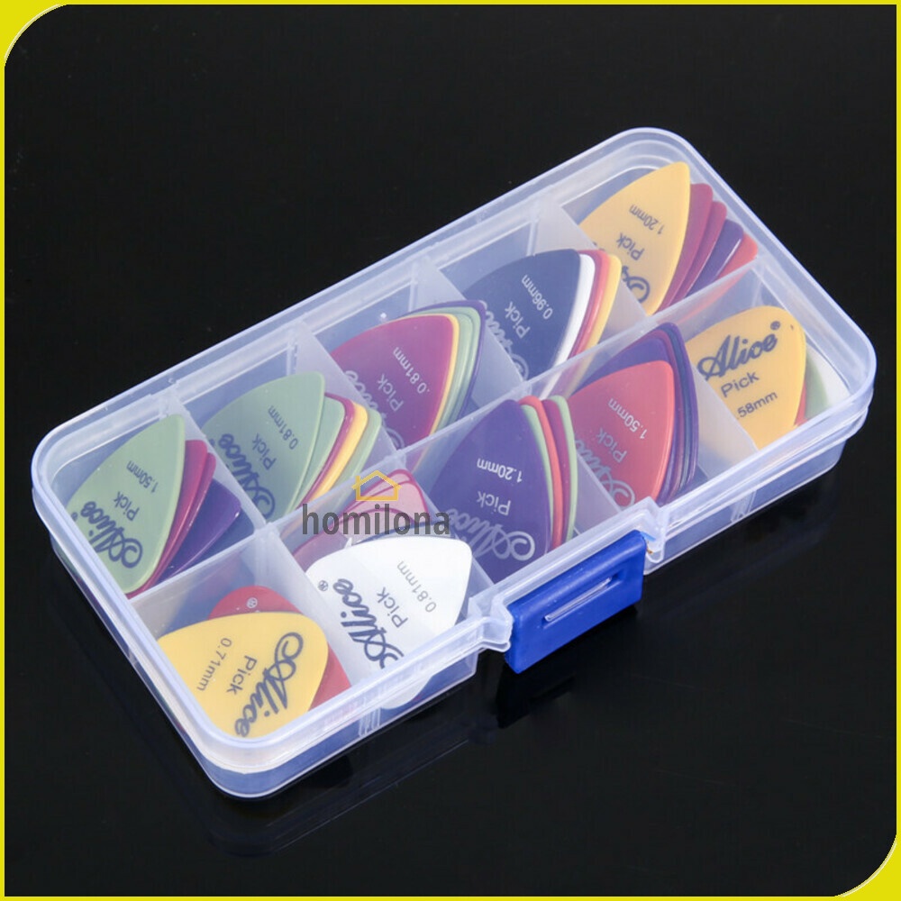 Pick Gitar Akustik 50 PCS Alice A011A atau 12 PCS Alice AP-12P - Multi-Color