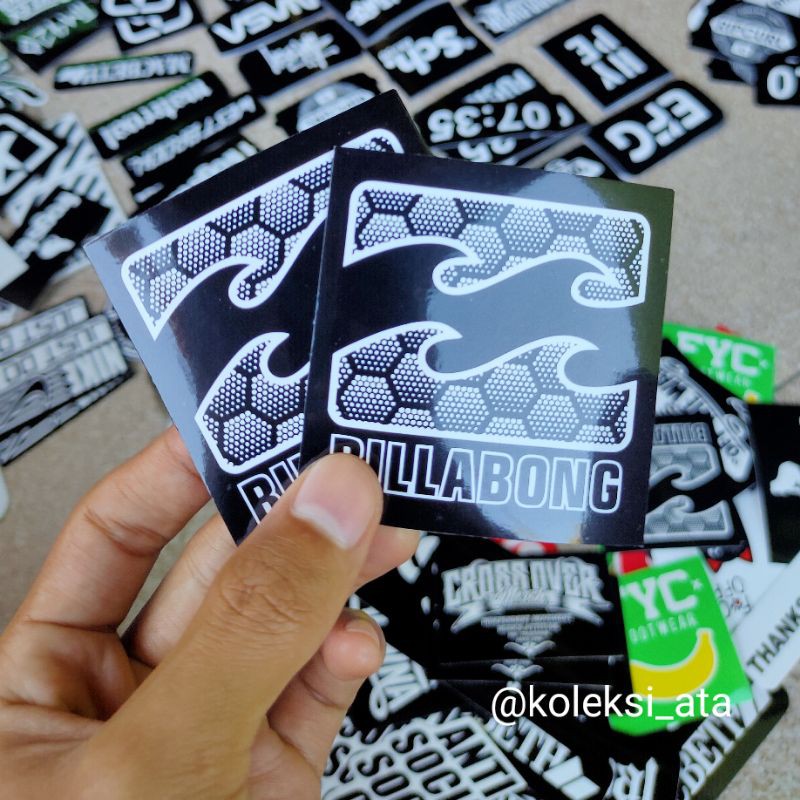 billabong stiker