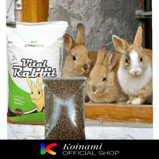 Image of thu nhỏ VITAL RABBIT 1 kg / pakan kelinci / makanan hewan / dry food #4