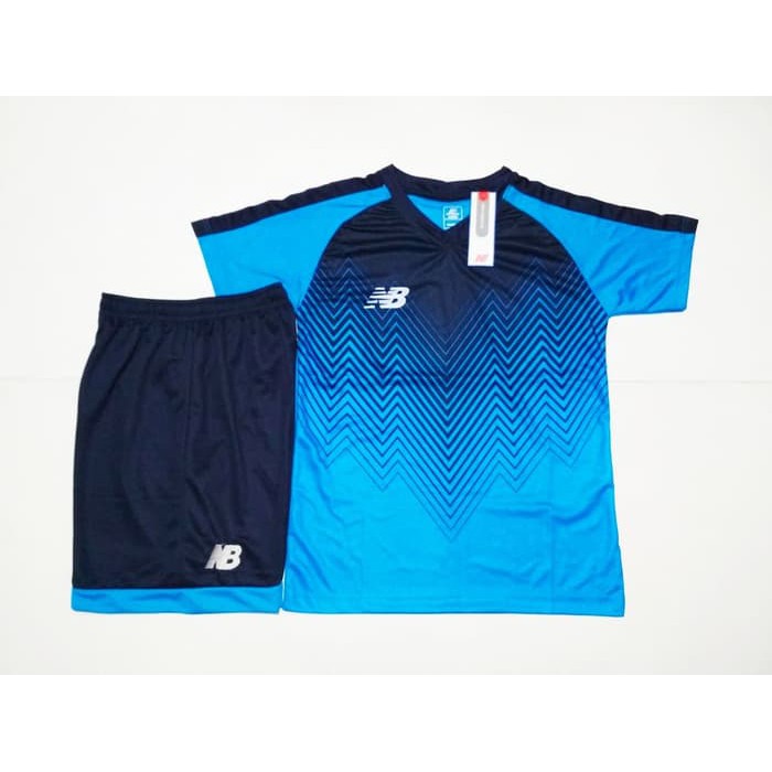 Olahraga Setelan Jersey Bola / Futsal (Cocok Untuk Kaos Tim) NB03 SOFTBLUE NAVY