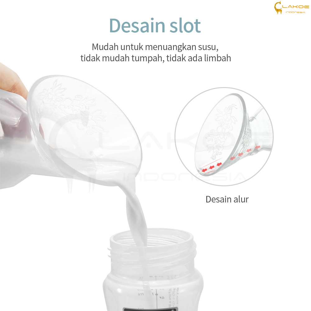 Pompa asi manual silikon - silicone breast pump