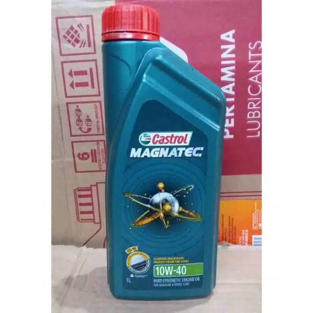 Jual OLI MESIN CASTROL MAGNATEC 10W-40 1liter | Shopee Indonesia