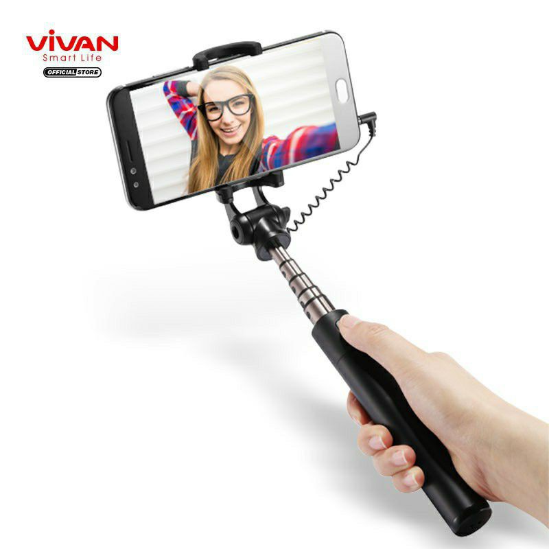 Vivan STX Foldable Wired Selfie Stick / Tongsis