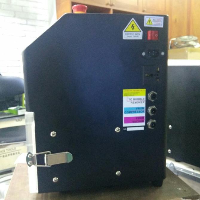 Mesin Vakum Laminating Press Lcd Vacuum 12" Hitam + Kompresor Silent
