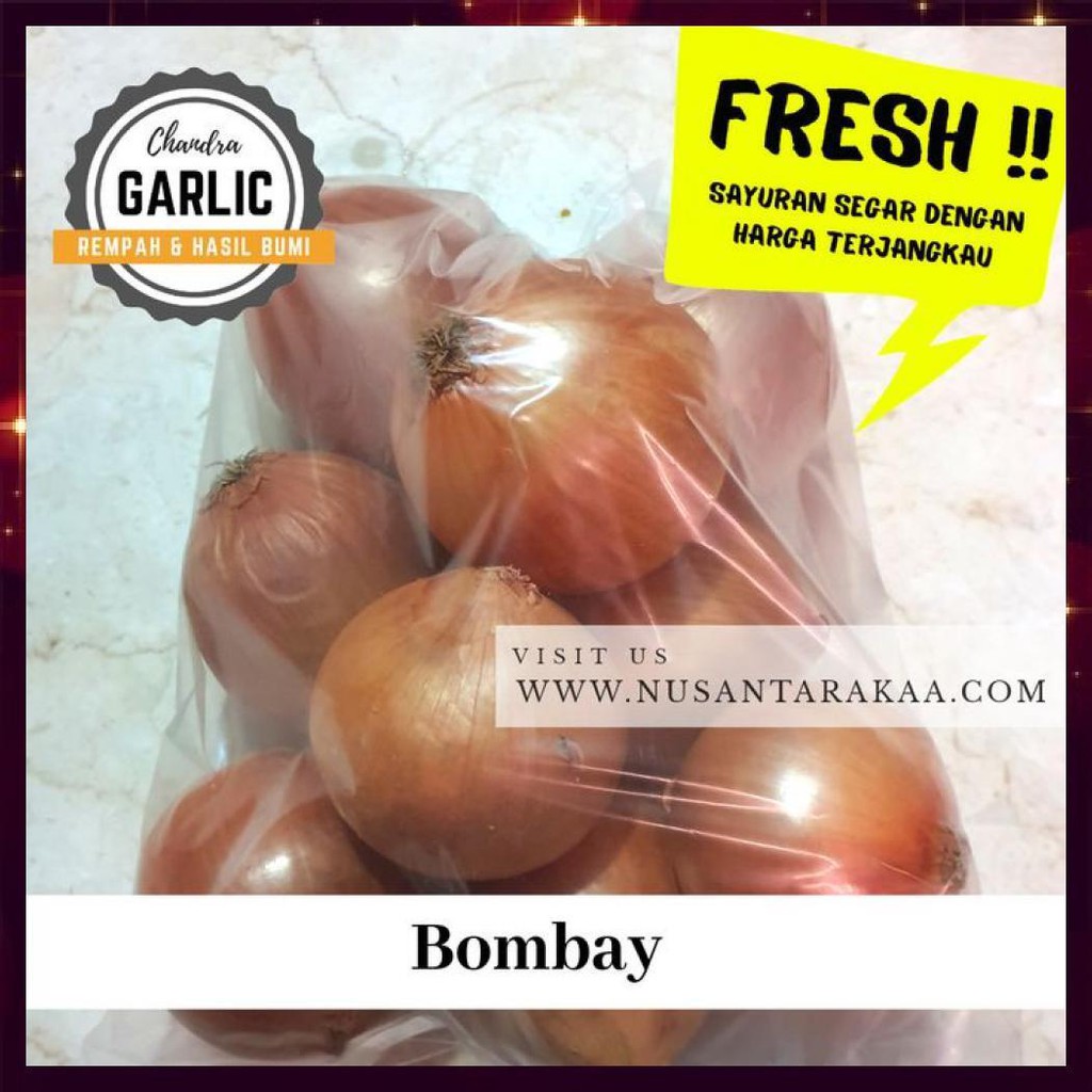 

BAWANG BOMBAI 1 KG