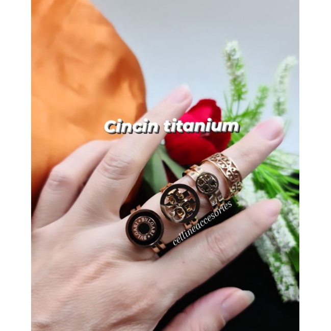 Cincin titanium rosegold | CINCIN TITANIUM TORY | CINCIN TB ROSEGOLD
