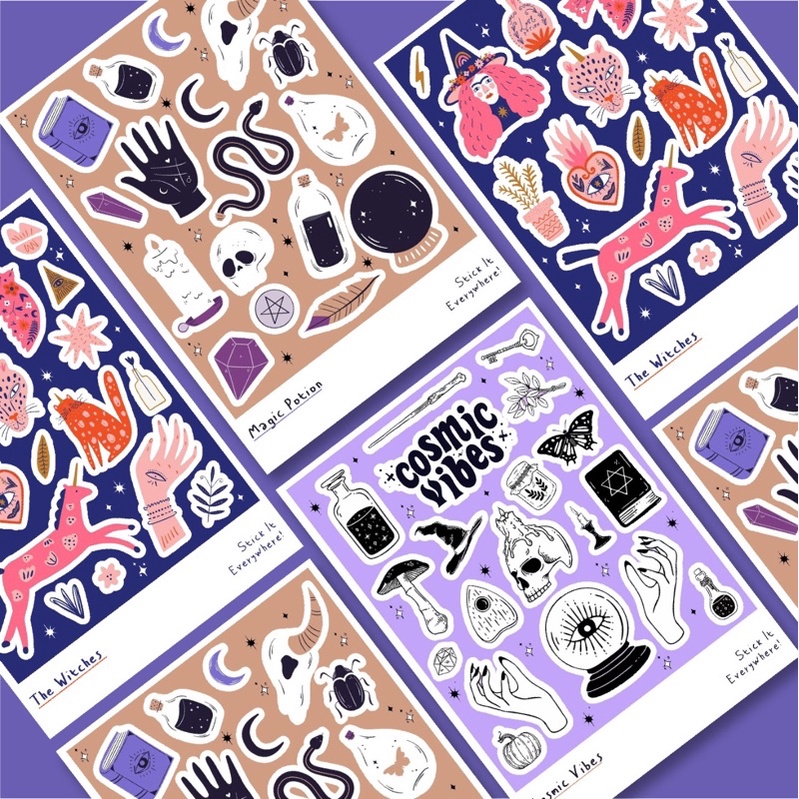 

The Witches Sticker Sheet