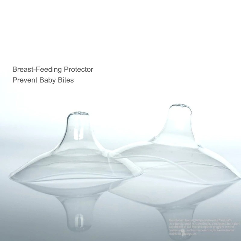 Cmbear 2 Pcs Silicone Nipple Protectors Feeding Mothers Shields Nipple Protection ZRB-0700