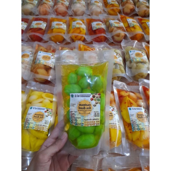 

Manisan Buah Buah Basah