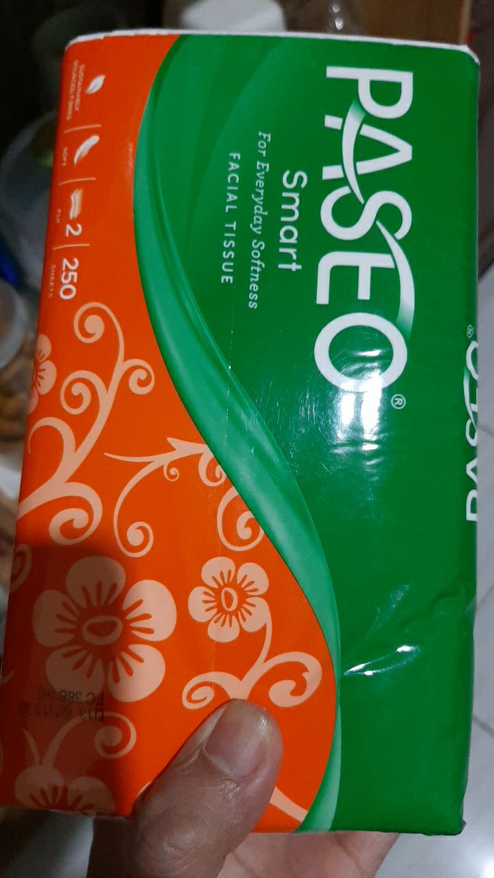 Tissue Paseo Smart Facial 250 Sheet  / Tisu Wajah Murah