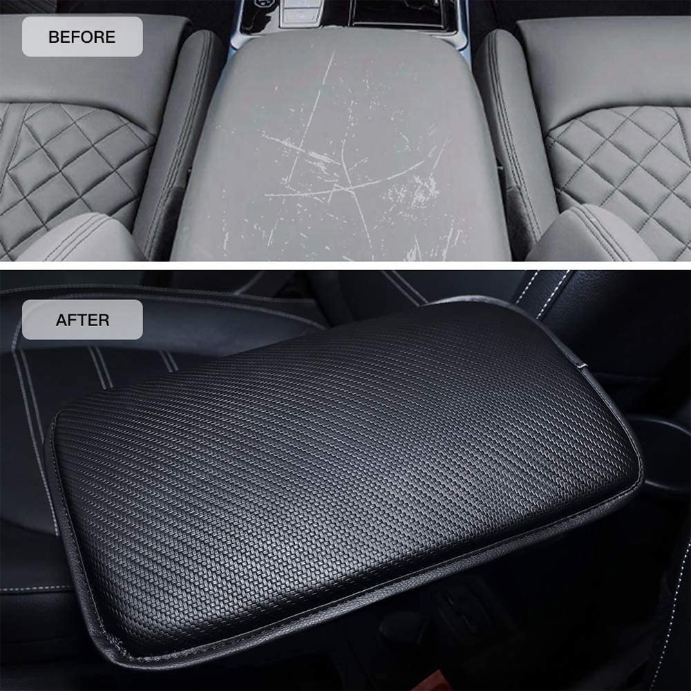 Bantalan Sandaran Tangan Bahan Carbon Fiber Untuk Mobil Honda Freed Brio City Civic CRV HRV BRV