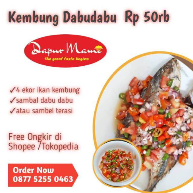

Kembung goreng dabudabu