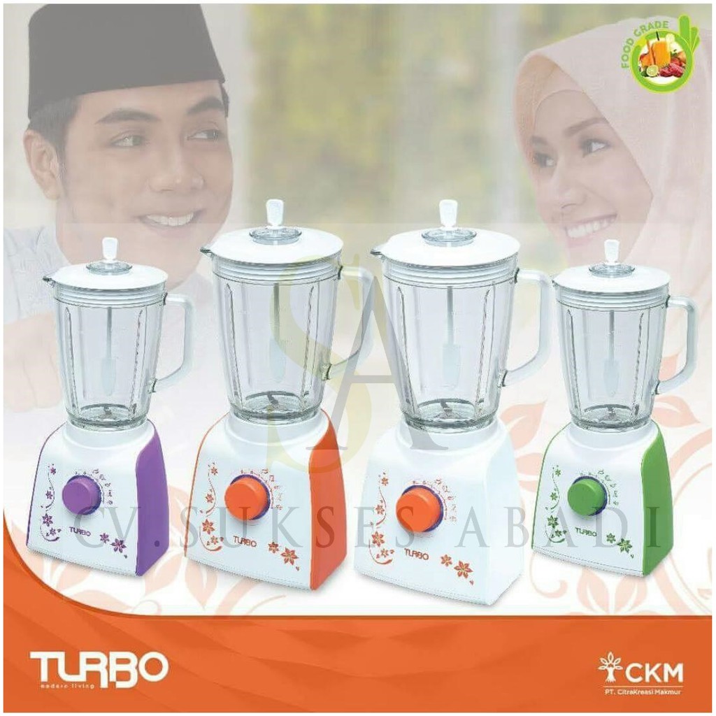 Blender Turbo Surabaya bahan Kaca EHM 8098