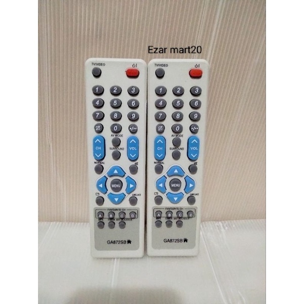 REMOTE TV TABUNG SHARP GA872 SB