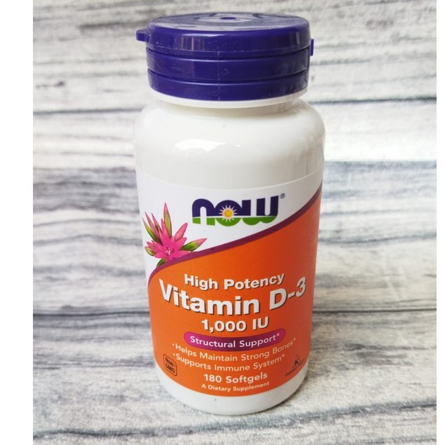Vitamin D3 1000IU 2000IU 5000IU Vit D3 Vit NOW Original VIT D3 Asli Murah DIjamin Vitamin Impor USA