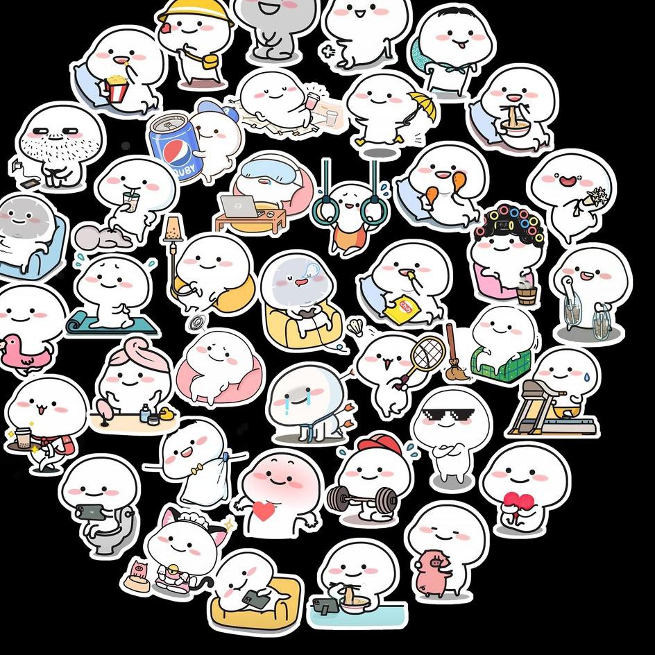 

Paling Disukai-957 40Pcs STICKER QUBY PENTOL CUTE Waterproof