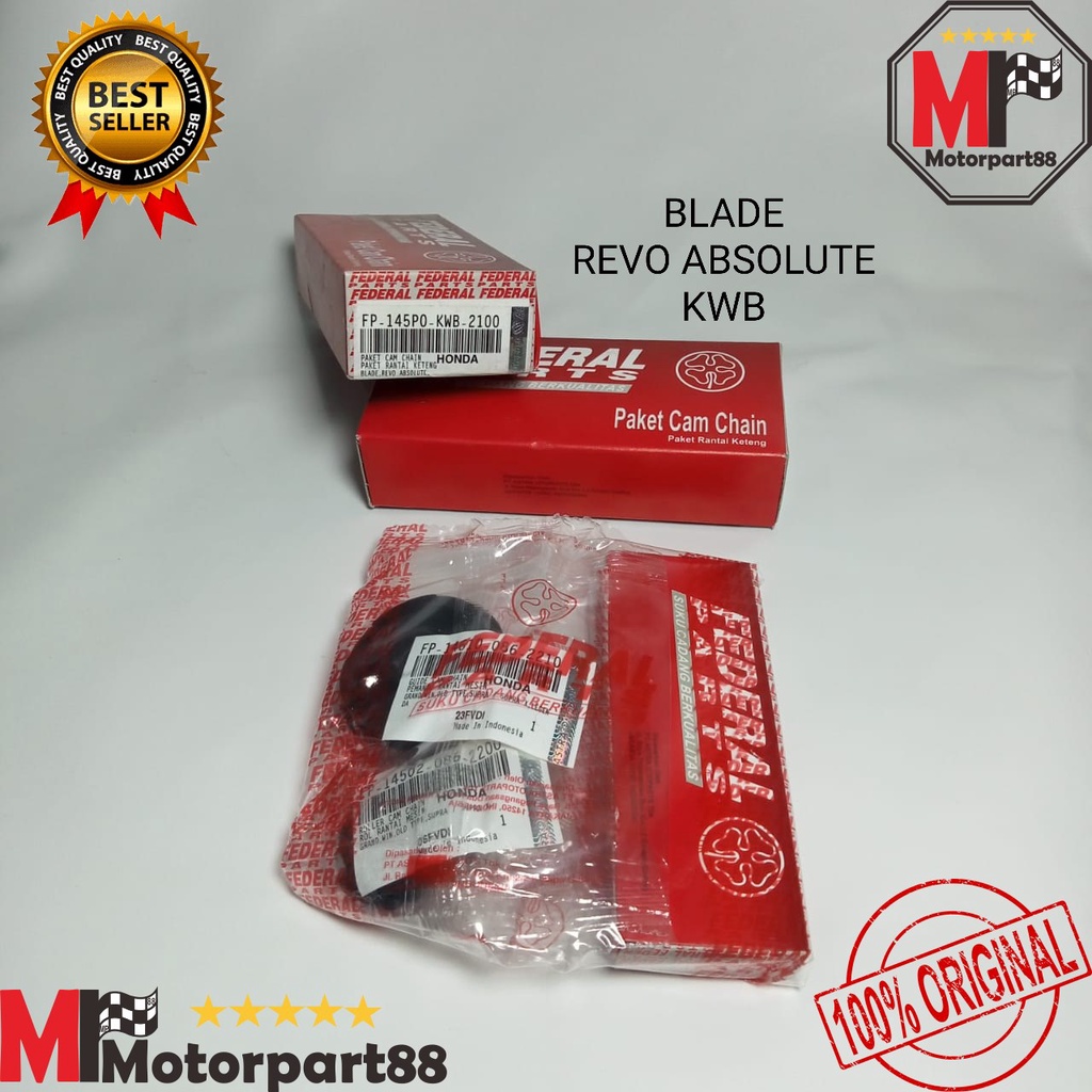 RANTAI KETENG SINTRIK  SENTRIK KAMPRAT SET BLADE REVO ABSOLUTE KWB FEDERAL