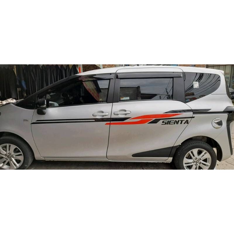 STICKER STICKER MOBIL SIENTA CUTTING STICKER TOYOTA SIENTA LIST STRIP TERBARU TERLARIS
