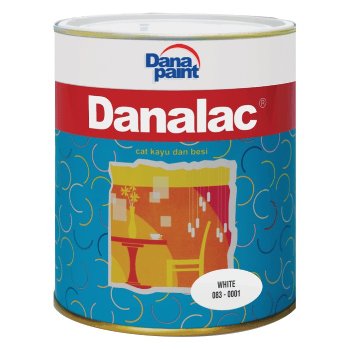 

Cat Minyak Danalac SW/ Black/ Doff/ Semua Warna Ready 1kg