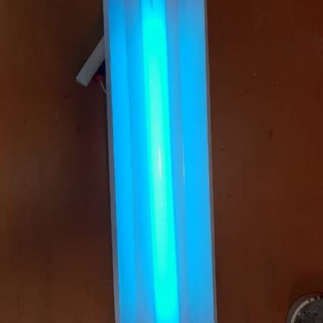 Jual PAKET LENGKAP Lampu TL bayi Blue Light 20w + 3 meter kabel TL Led ...