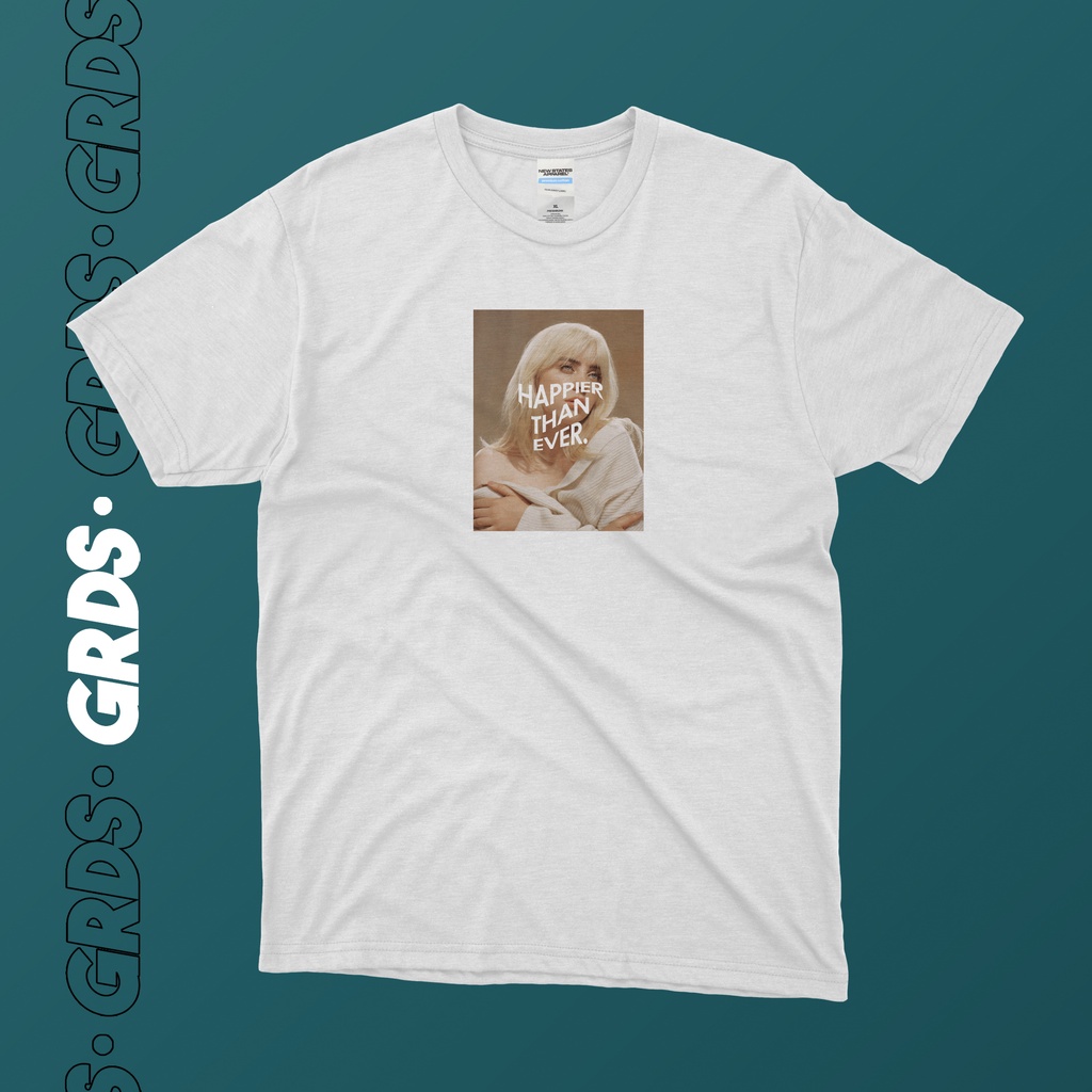 GRDS - KAOS BILLIE EILISH HAPPIER THAN EVER / T-SHIRT BILLIE EILISH