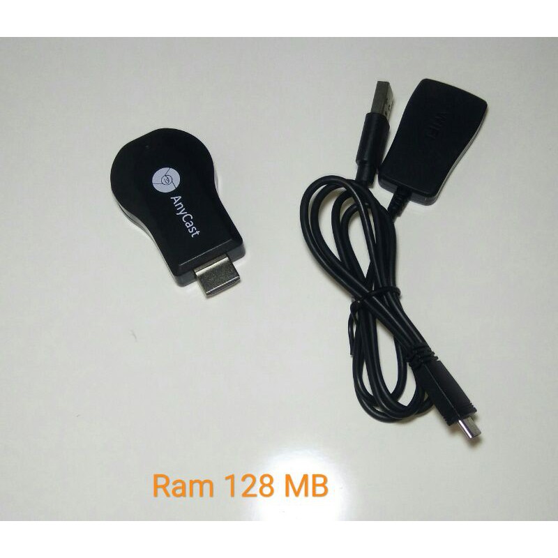 PAKET LENGKAP ANYCAST Dari HP Ke TV Tabung/LED/MONITOR HDMI DONGGLE TO RCA3 Koneksi Lebih Mudah