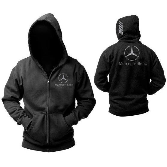 Jaket Hoodie Sweater Mercedes Benz Sweatshirt Zipper