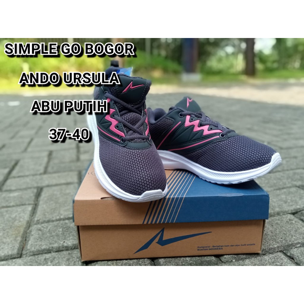 SEPATU SNEAKERS WANITA ANDO URSULA 37-40