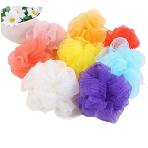 Spons Bath Colorful Bath Spons Puff- Spon mandi 15 gr