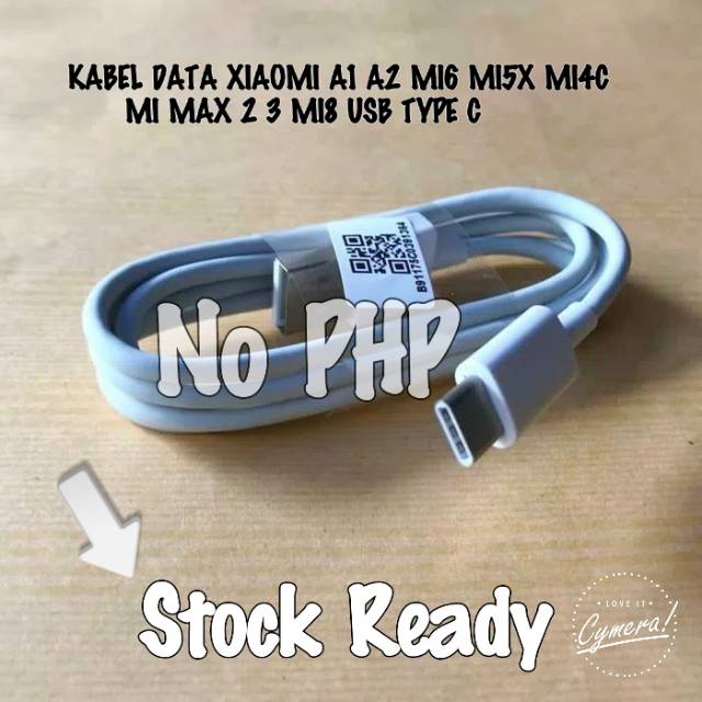 KABEL DATA XIAOMI MI5 MI5X A1 A2 MI6 MI8 MAX 2 3 MI4C ORIGINAL 100% USB TYPE C