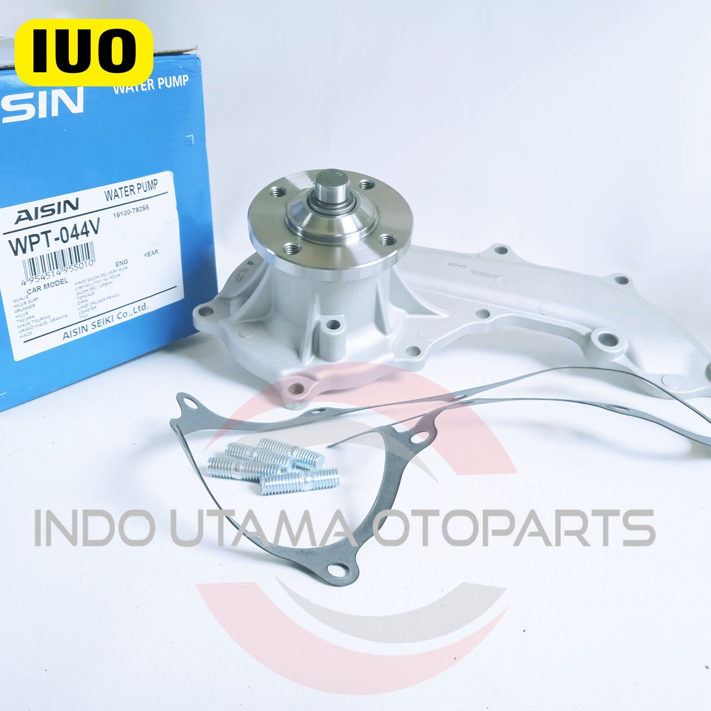 Water Pump Innova Fortuner Hilux Bensin AISIN WPT 044V -ORIGINAL