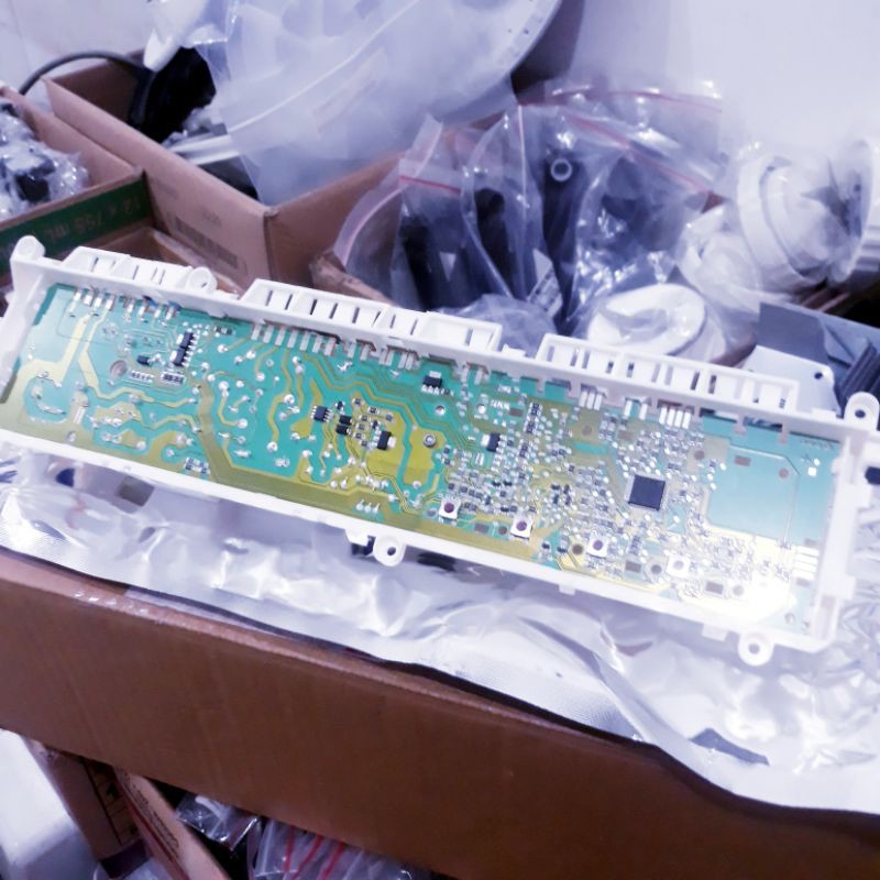 modul pcb mainboard electronic mesin cuci sharp esfl862 / esfl872 / esfl1082