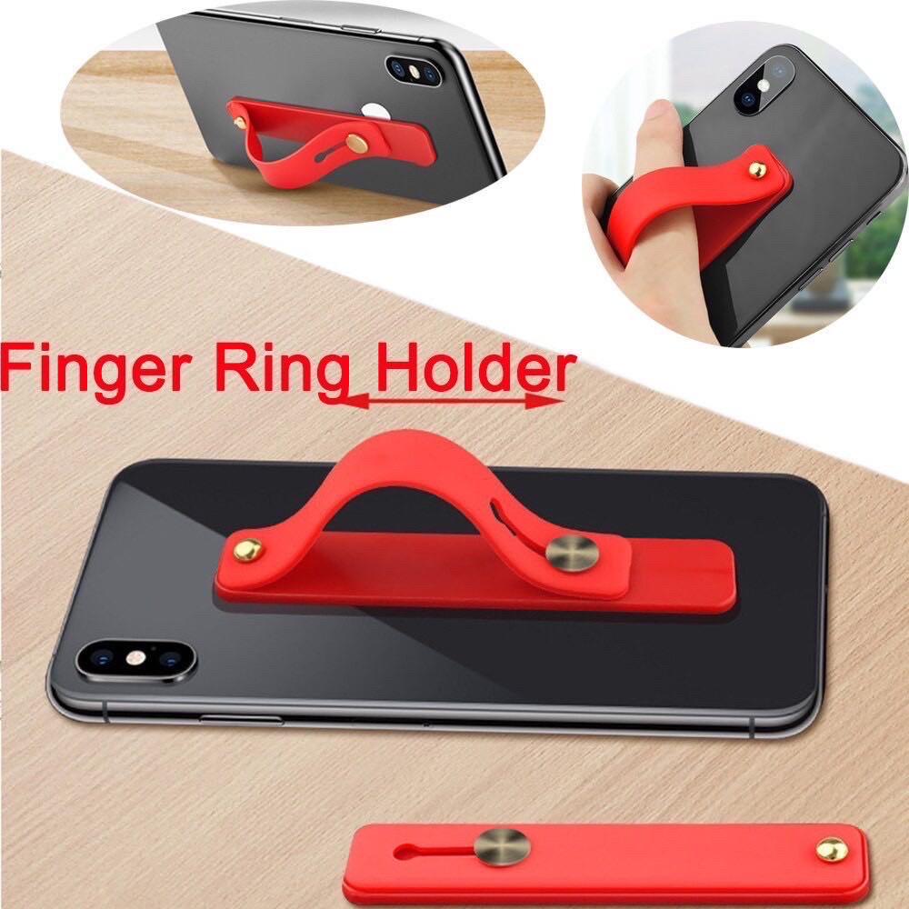 Silicone Phone Holder Stand Universal Strap Bracket For iphone android AH032 - ACS