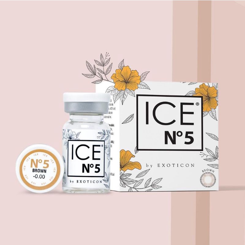 SOFTLENS ICE N5 / NORMAL &amp; MINUS (-0.50 S/D -2.50) / BY X2 EXOTICON / DIA 14.5 MM / FREE LENSCASE / N.5 /BEST SELLER / BLACK BROWN GREY BLUE / Softlen Soflen Soflens