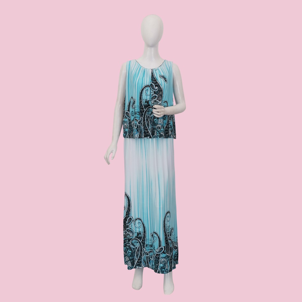 Long Dress Tanpa Lengan by SRIMT1952